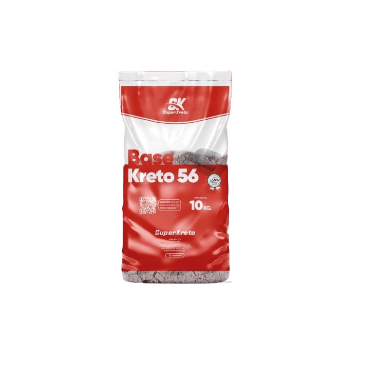 BASE KRETO 56 MORTERO DE ALTA RESISTENCIA MECANICA SACO DE 10 KG SUPER KRETO