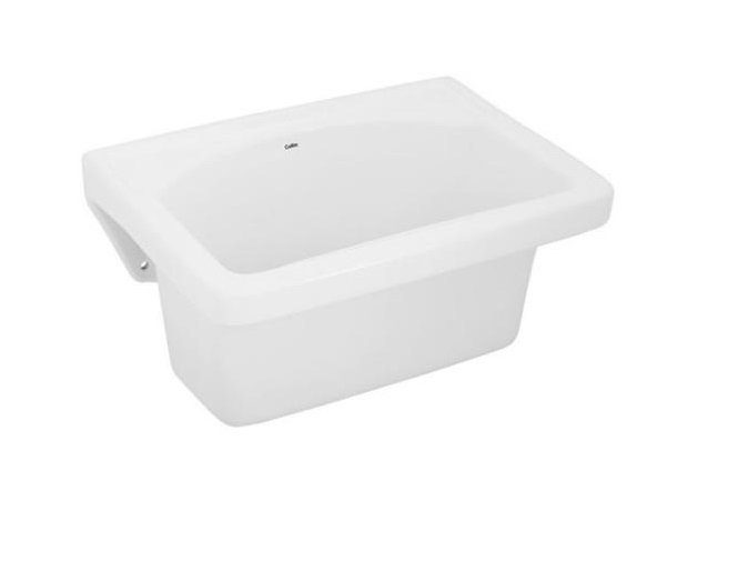 BATEA DE CERAMICA SUSPENDIDA DE 53 CM X 37,5 CM / 20 LTS BLANCO REF. CELOZ0001 / 154018 MARCA CELITE