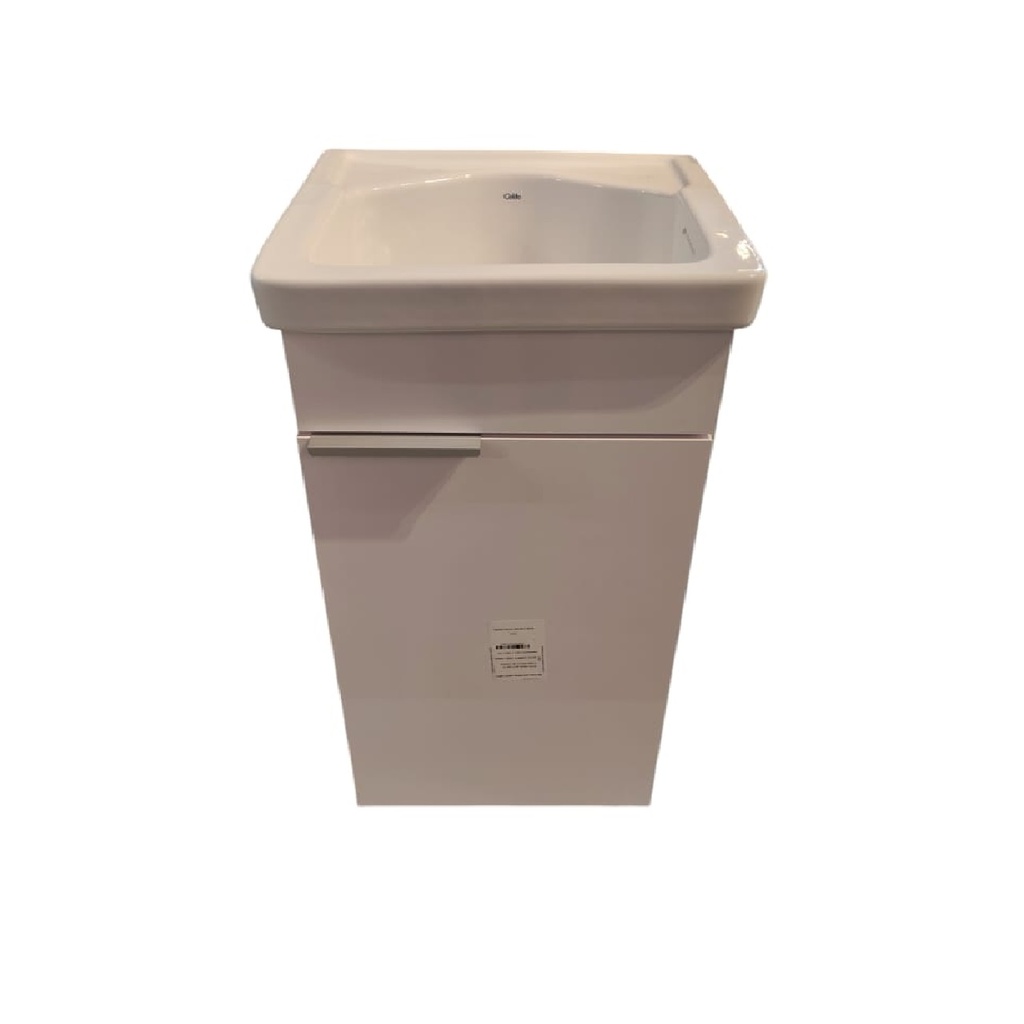 BATEA DE CERAMICA C/MUEBLE DE 75CM X 38 CM X 39 CM BLANCO REF. CELOZ0008 / 178410 MARCA CELITE