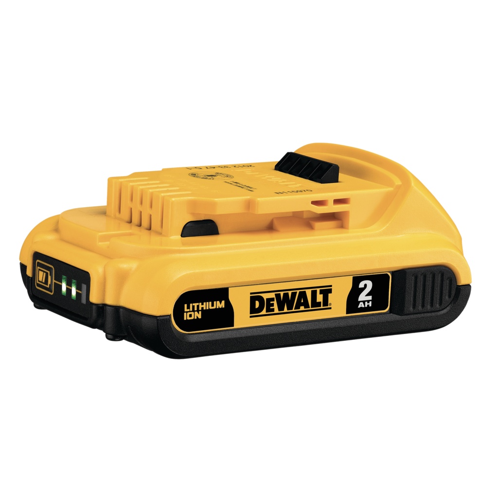 BATERIA LITIO 20 VOLTIOS 2AH REF. DCB203YY MARCA DEWALT