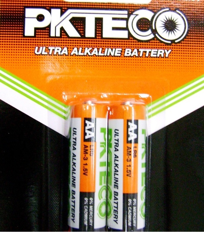BATERIA TIPO AA ULTRA ALKALINA MODELO LR6 AM-3 1.5V B2P MARCA PKTECO