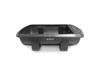 BEBEDERO DE PLASTICO 700 LITROS LARGO 194CM X ANCHO 110 CM X ALTO 54CM REF. BR700 MARCA AGROMAT