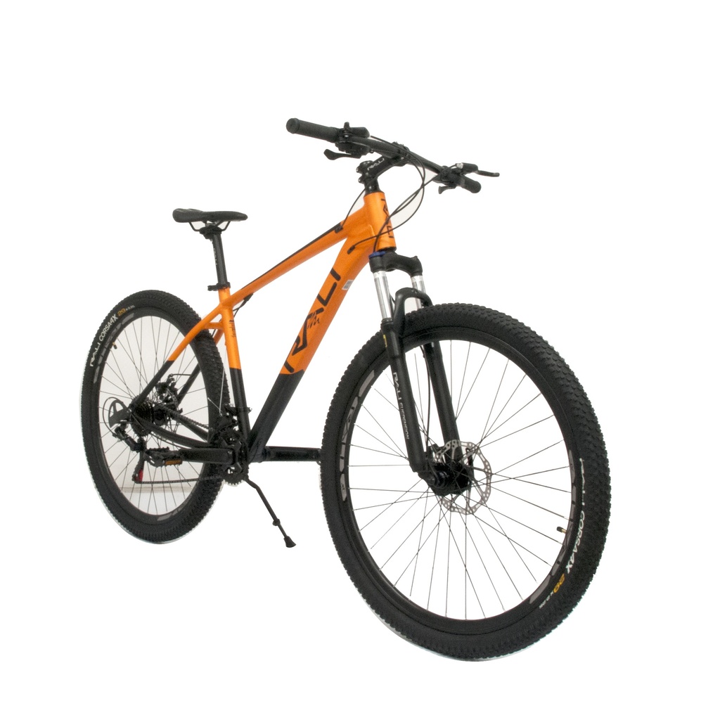 BICICLETA MONTAÑERA 29" MOD. RIO REF. 330 COLOR NEGRO - NARANJA MARCA RALI