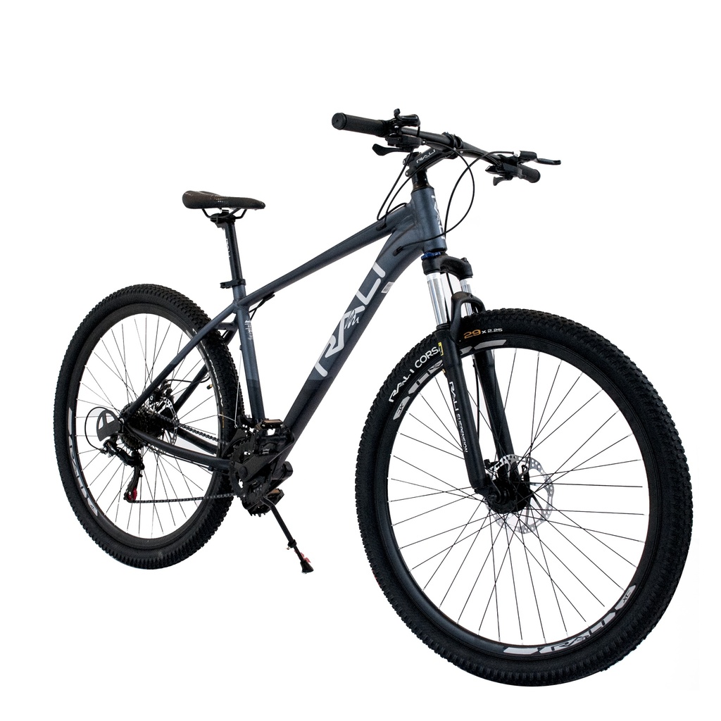 BICICLETA MONTAÑERA 29" MOD. RIO REF. 333 COLOR NEGRO - GRIS MARCA RALI