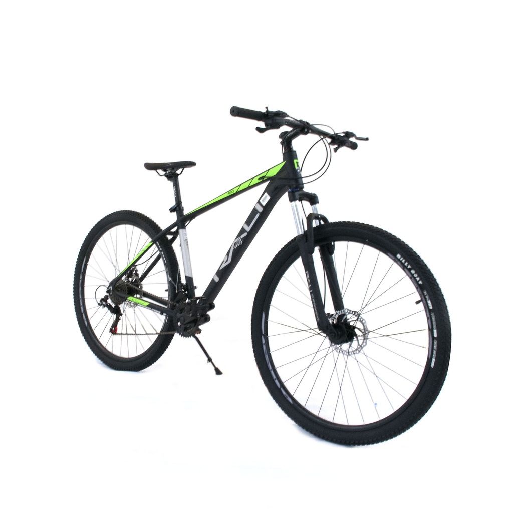 BICICLETA MONTAÑERA 29" MOD. RIO REF. 5 COLOR NEGRO - VERDE MARCA RALI
