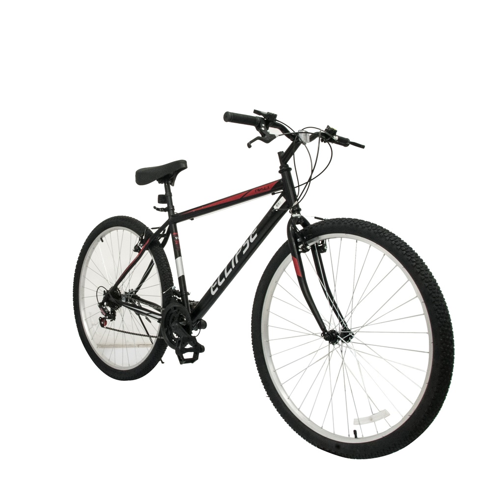 BICICLETA MONTAÑERA 29" MOD. ECLIPSE REF. 76 COLOR NEGRO - ROJO MARCA RALI