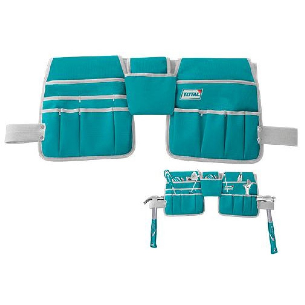 BOLSO PARA HERRAMIENTAS CON CINTURON REF. THT16P2031 MARCA TOTAL TOOLS