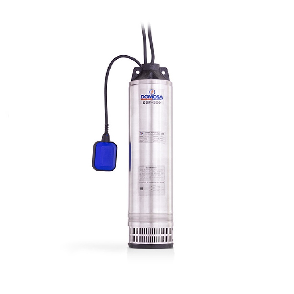 BOMBA SUMERGIBLE PARA A/N 3 HP 3" 220V 3 FASES REF. 25-DSN-300TH MARCA DOMOSA