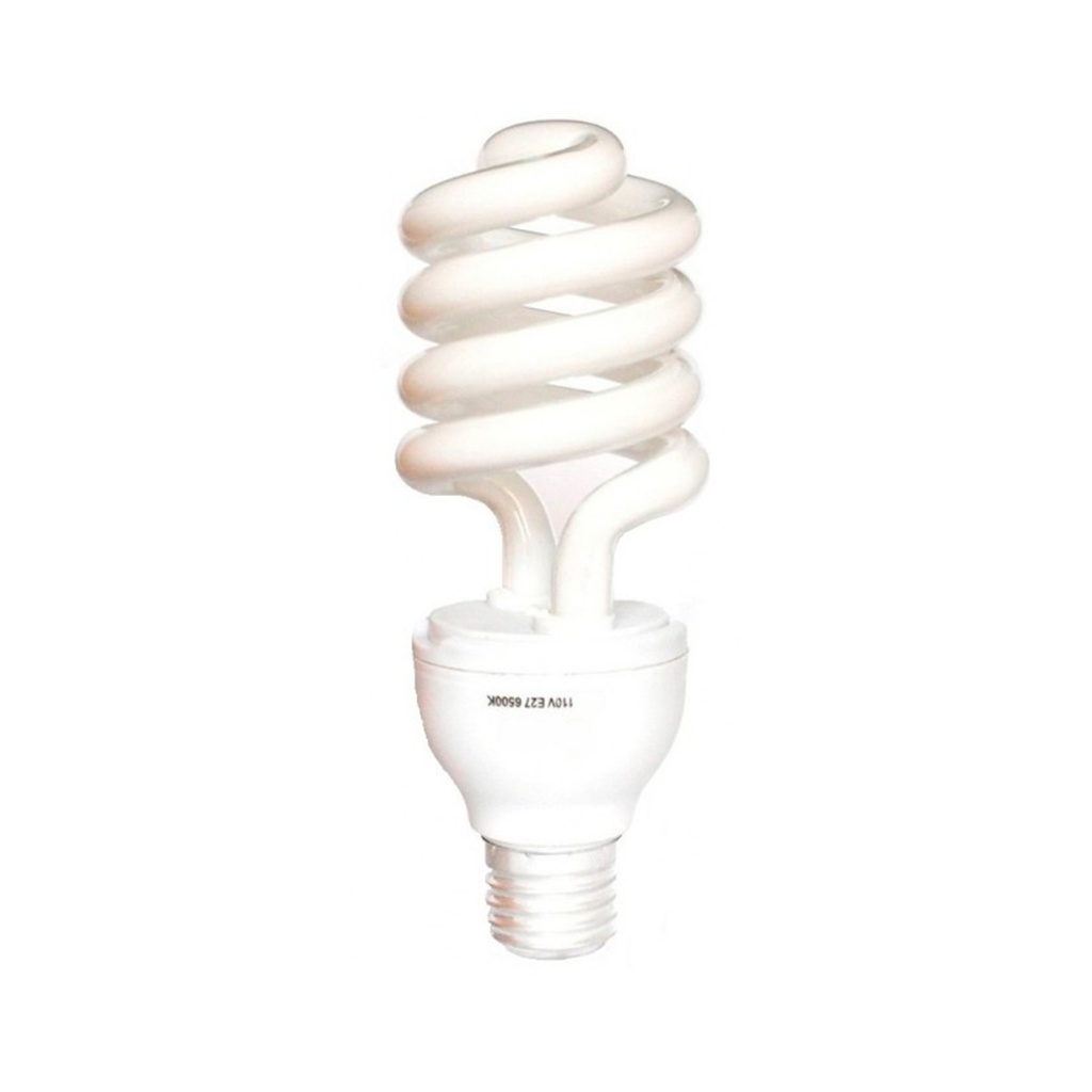 BOMBILLO AHORRADOR MINI ESPIRAL 30 W T3 6500 K MARCA GOBEY