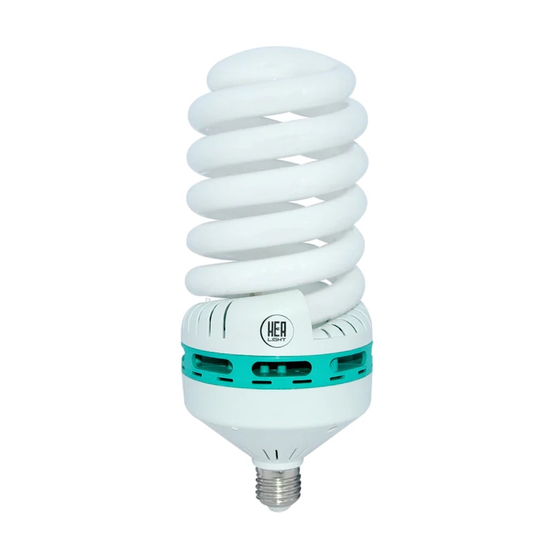 BOMBILLO AHORRADOR FULL ESPIRAL 105 W T6 E27 120 V 6.500 K REF. BOM02019 MARCA HEA LIGHT