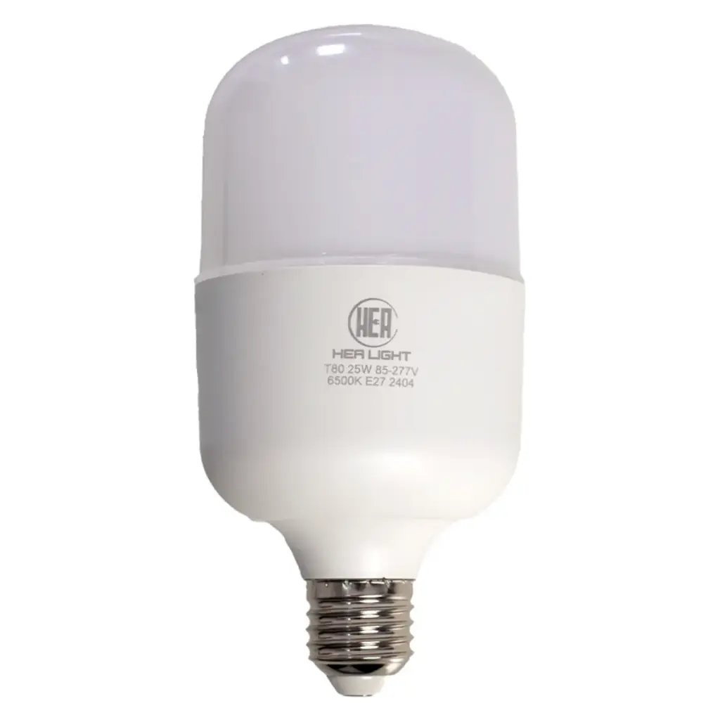 BOMBILLO LED TIPO DOMO 25W E27 6500K T80 85-277V REF.BOM-LED25W-DOMO / 001171 MARCA HEA LIGHT