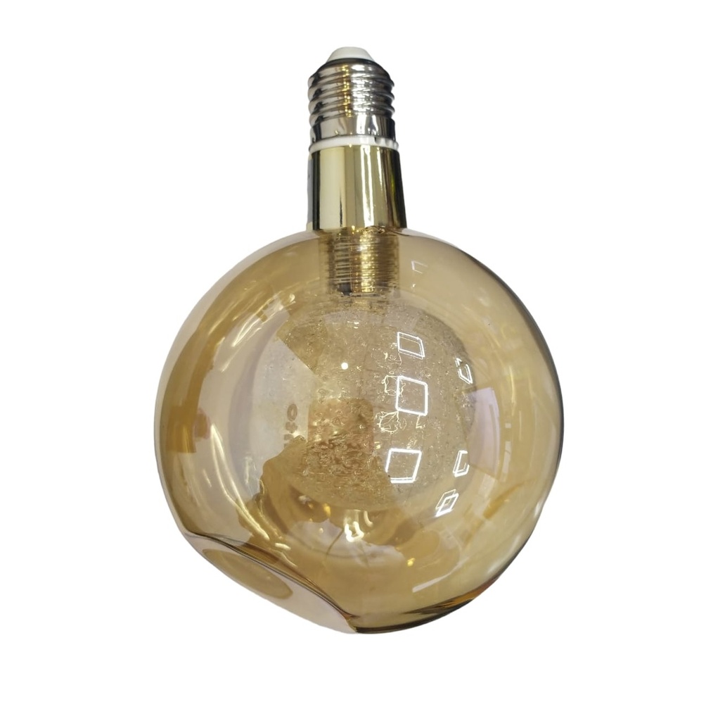 BOMBILLO LED VINTAGE NO DIMEABLE 3 W E27 85-265V GLOBO AMBAR REF. BOM03103 MARCA HEA LIGHT