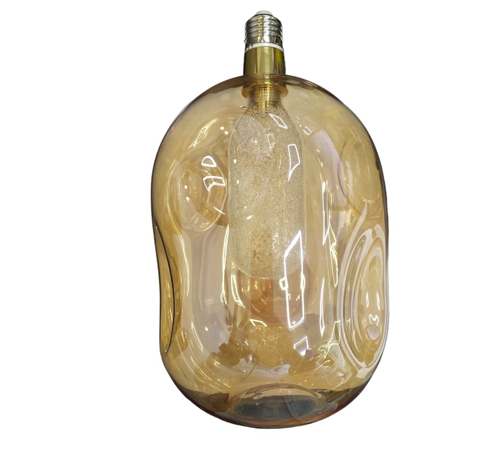 BOMBILLO LED VINTAGE NO DIMEABLE 3 W E27 85-265V BOTELLA AMBAR REF. BOM03109 MARCA HEA LIGHT
