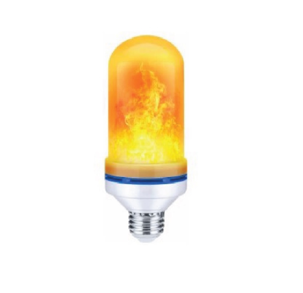 BOMBILLO LED EFECTO FUEGO 6W E27 110-220V REF. LD-1060 MARCA ILUM-VEN / LED FLAME LIGHT