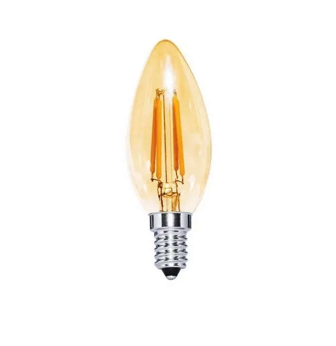 BOMBILLO LED VINTAGE T/VELA 4W E14 REF. LD-1114 / 311144 MARCA ILUM-VEN