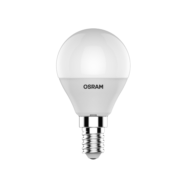 BOMBILLO LED MINI BULBO E14 3.000K 3,5W 260 LM REF. 87891 COD. 067318 MARCA LEDVANCE OSRAM