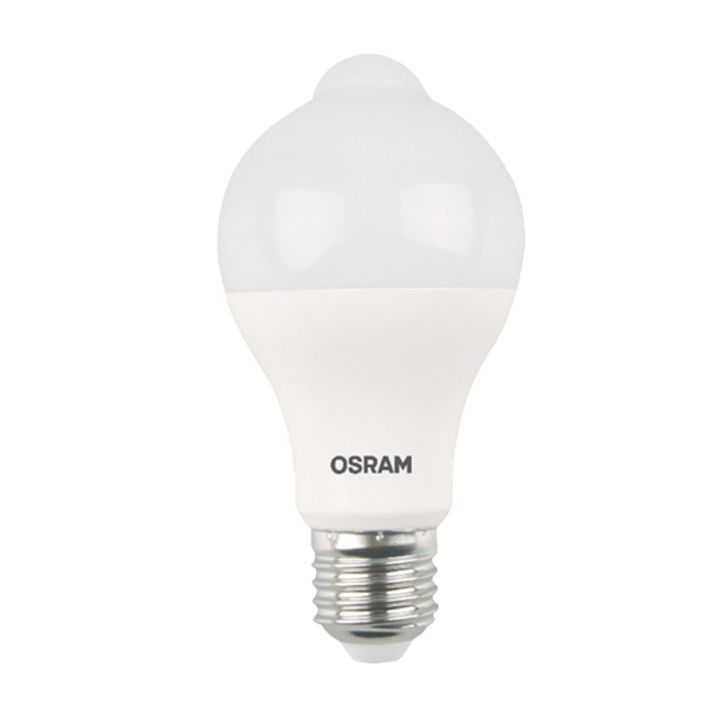 BOMBILLO BULBO A19 CON SENSOR DE MOV 9W 6.500K 806 LM REF. 88153 COD. 247550 MARCA LEDVANCE OSRAM