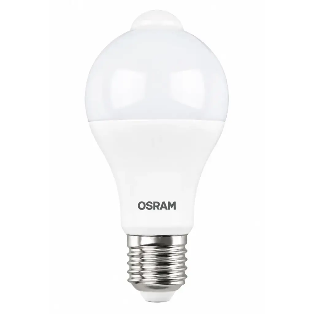 BOMBILLO BULBO A19 CON SENSOR DE MOV 9W 6.500K 806 LM REF. 88153 COD. 247550 MARCA LEDVANCE OSRAM