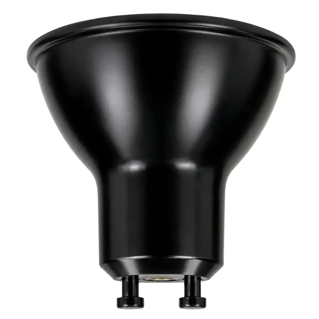BOMBILLO DICROICO LED GU10 5 W 4000 K 600 LM 100 -265V NEGRO REF. LUM-970 MARCA LUMIND