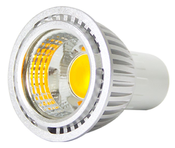 BOMBILLO LED TIPO DICROICO GU10 DE 6 W AC120V 6000 K REF. DGUBF MARCA LUXOLAR