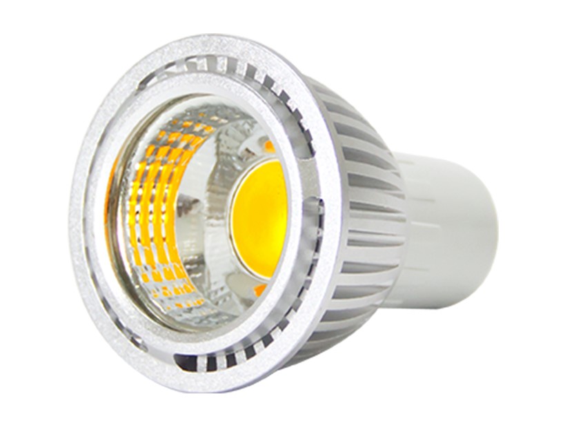 BOMBILLO LED TIPO DICROICO ATENUABLE / DIMERIZABLE U10 6W AC120V 3000K REF. LUXGD.6.BC MARCA LUXOLAR