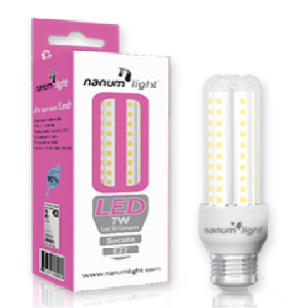 BOMBILLO LED TIPO 3U 12W 3000K REF. 202057323 MARCA NANUM LIGHT