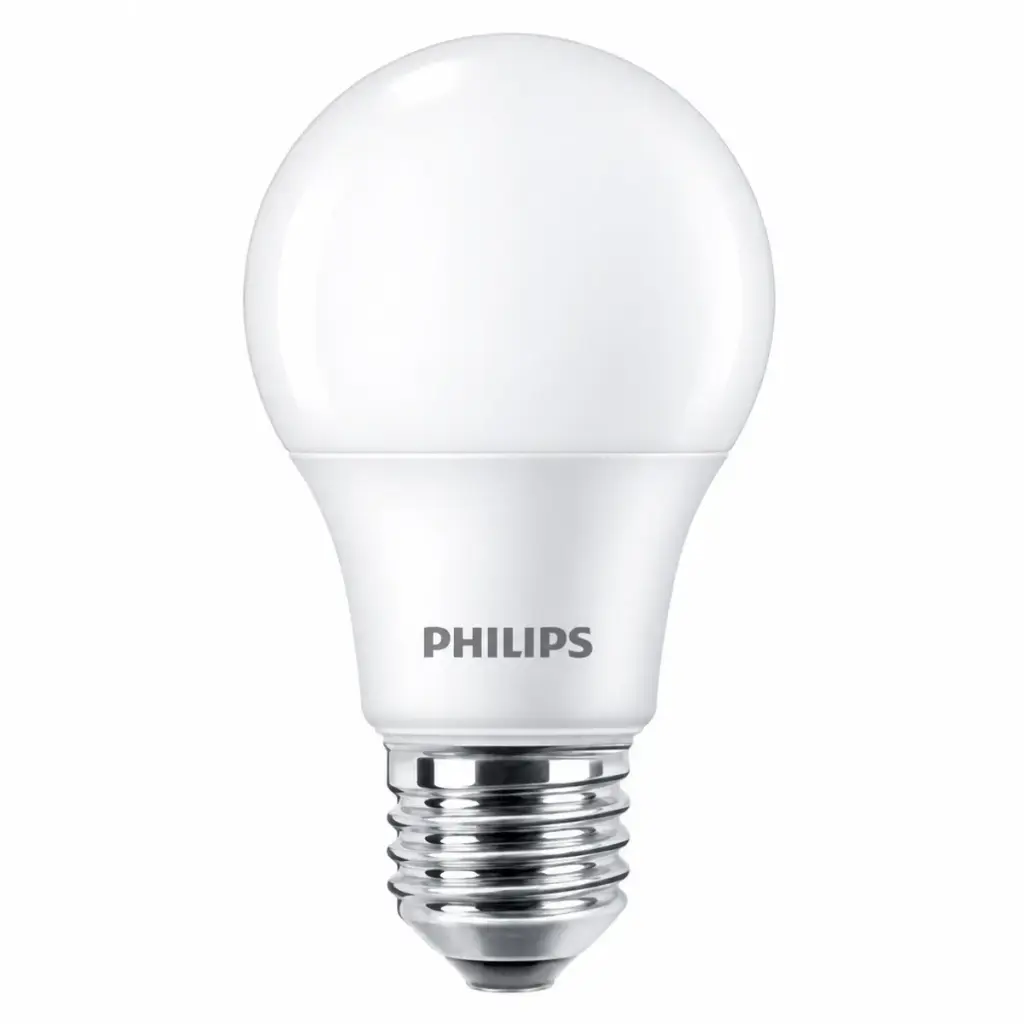 BOMBILLO LED TIPO BULBO 8 - 50W E27 100-130V 6500K 550LM ECO HOME REF. 929002324597 MARCA PHILIPS