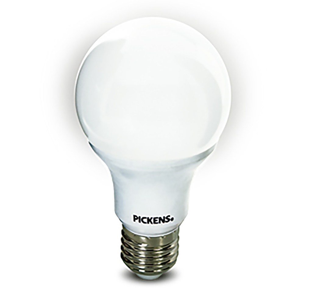 BOMBILLO LED TIPO BULBO E27 DE 6W 6500K REF. A60-04-6W-C / 103120 MARCA PICKENS