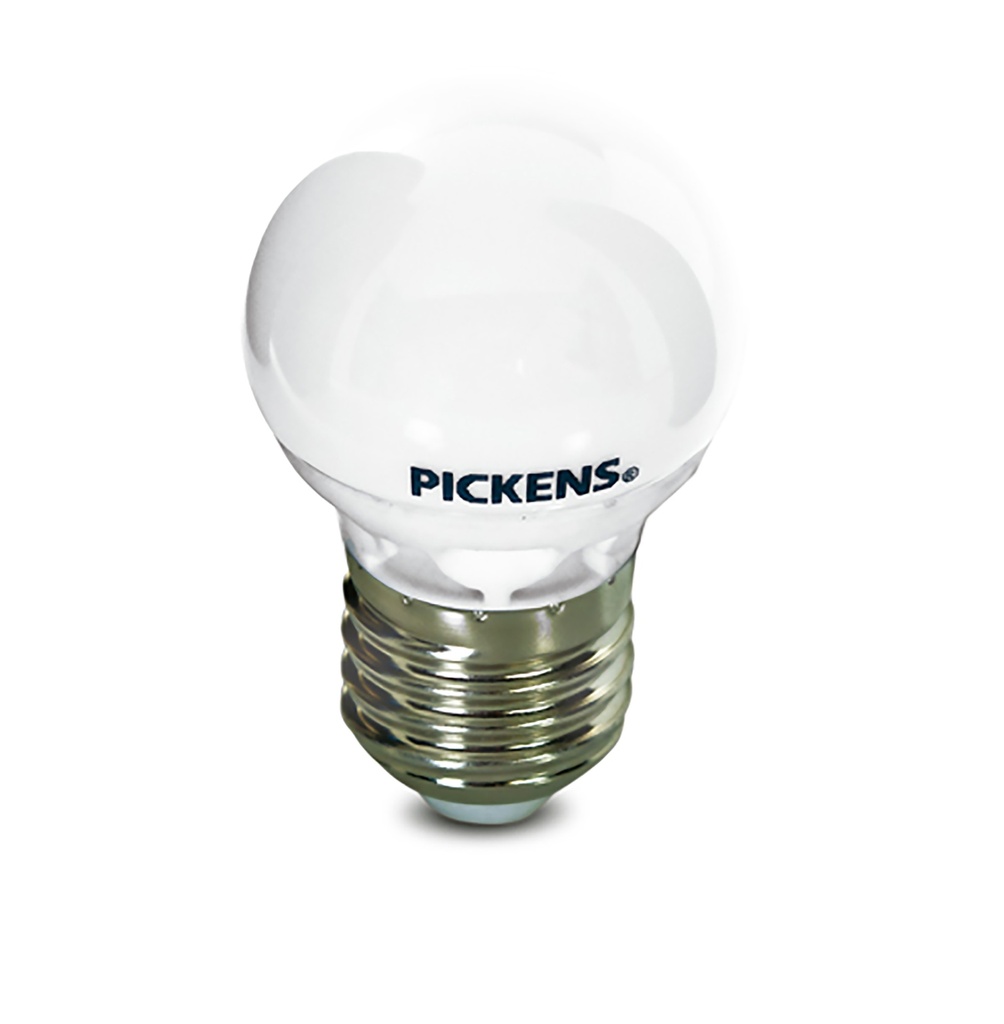 BOMBILLO LED TIPO MINI BULBO E27 DE 6W 6500K MULTV. REF. G45-04-6W-C MARCA PICKENS