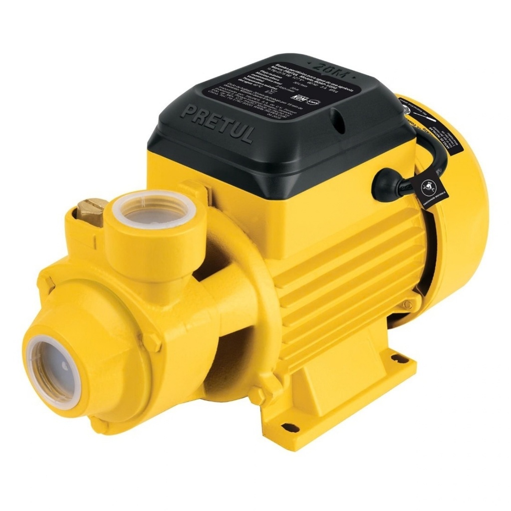 BOMBA PERIFERICA 1/2 HP 127 V 60 HZ 3450 RPM ALT. MAX 20 MTS MOD BOAP-1/2P REF. 27019 MARCA PRETUL