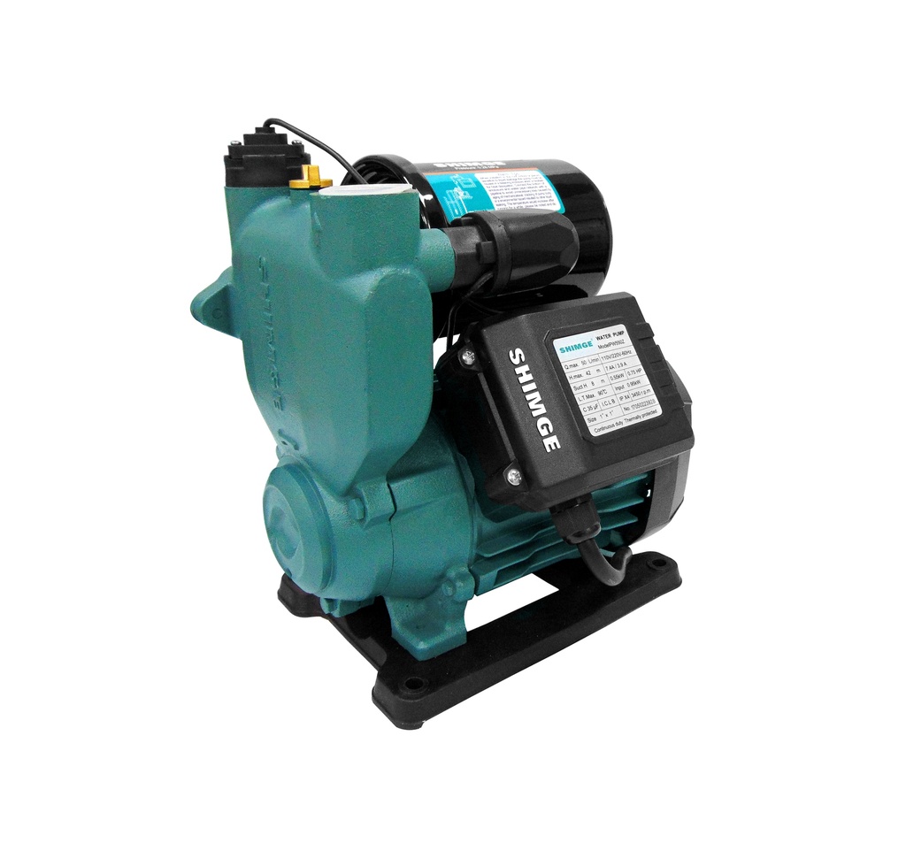 BOMBA PERIFERICA AUTOCEBANTE DE 0.75 HP 1" X 1" EN 110 V - 220 V REF. 1AWZB-550 MARCA SHIMGE