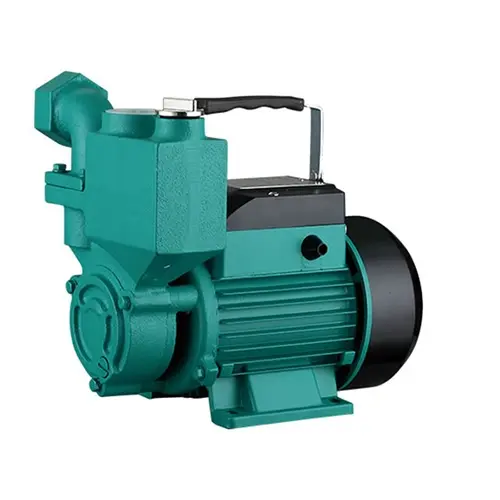 BOMBA PERIFERICA AUTOCEBANTE DE 0.5 HP 1" X 1" EN 110 V MONOFASICA 45 LTS/MIN 30 MTS MOD. WZB370 REF. 11200010 MARCA SHIMGE