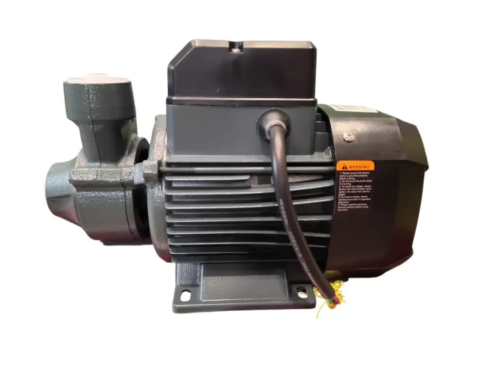 BOMBA PERIFERICA DE 1 HP 1" X 1" EN 110 V - 220 V 60HZ MONOFASICA 60 LTS/MIN 60 MTS MOD. QB80G1 REF. 11000020 MARCA SHIMGE