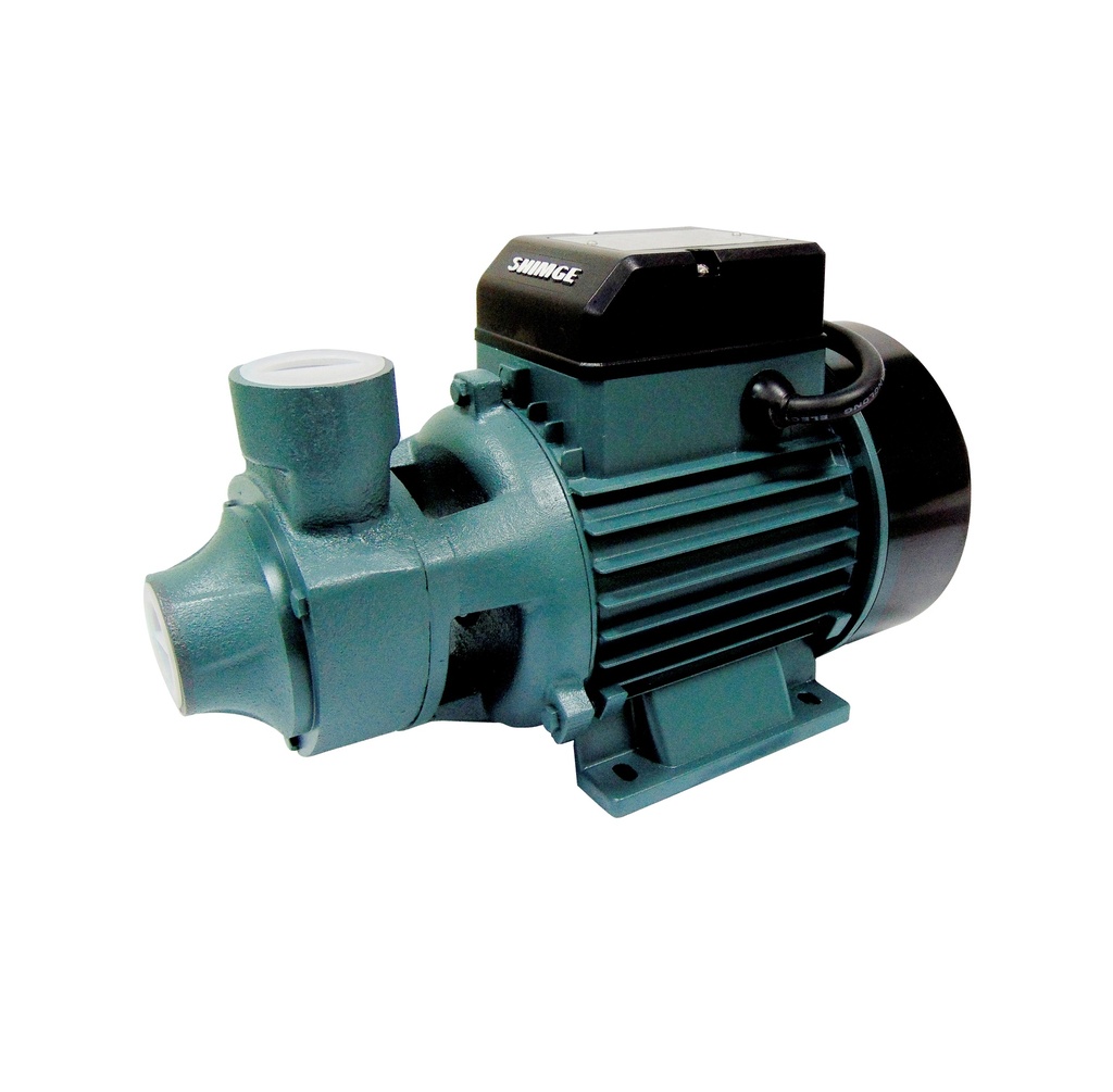 BOMBA PERIFERICA DE 1 HP 1" X 1" EN 110 V - 220 V 60HZ MONOFASICA 60 LTS/MIN 60 MTS MOD. QB80G1 REF. 11000020 MARCA SHIMGE