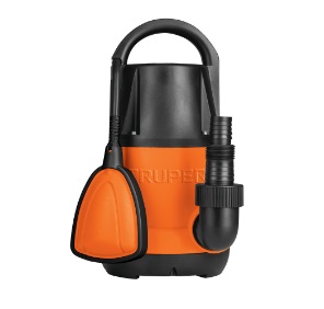 BOMBA SUMERGIBLE PLAST. A/LIMP 1" 1/2 HP 370W PROF. 8 MTS MOD. BOS-1/2LP REF. 12601 MARCA TRUPER