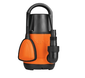 BOMBA SUMERGIBLE PLAST. A/LIMP 1" 1 HP 750W PROF. 8 MTS MOD. BOS-1L REF. 12602 MARCA TRUPER