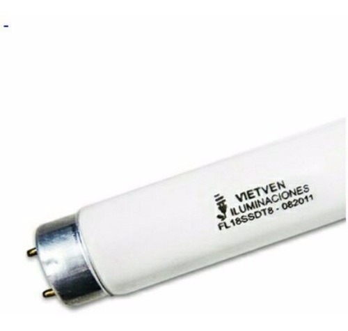 BOMBILLO / TUBO FLUORESCENTE T8 18 W LUZ BLANCA 60 CM MARCA VIETVEN