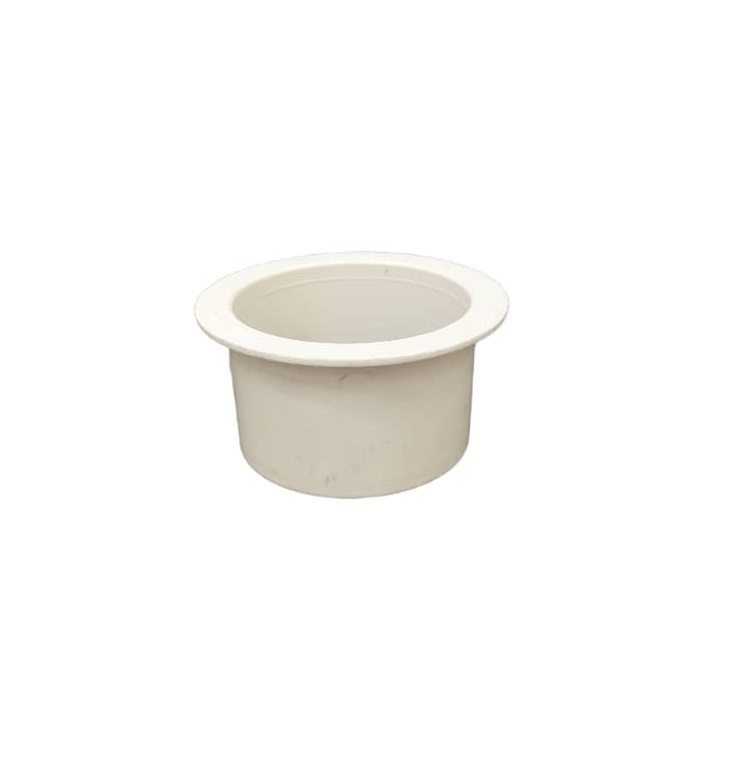 BOQUILLA 3" P/ BAJANTE CANAL DE LLUVIA 4" PVC COLOR BLANCO REF. CTV-D04 MARCA TINAPLAS