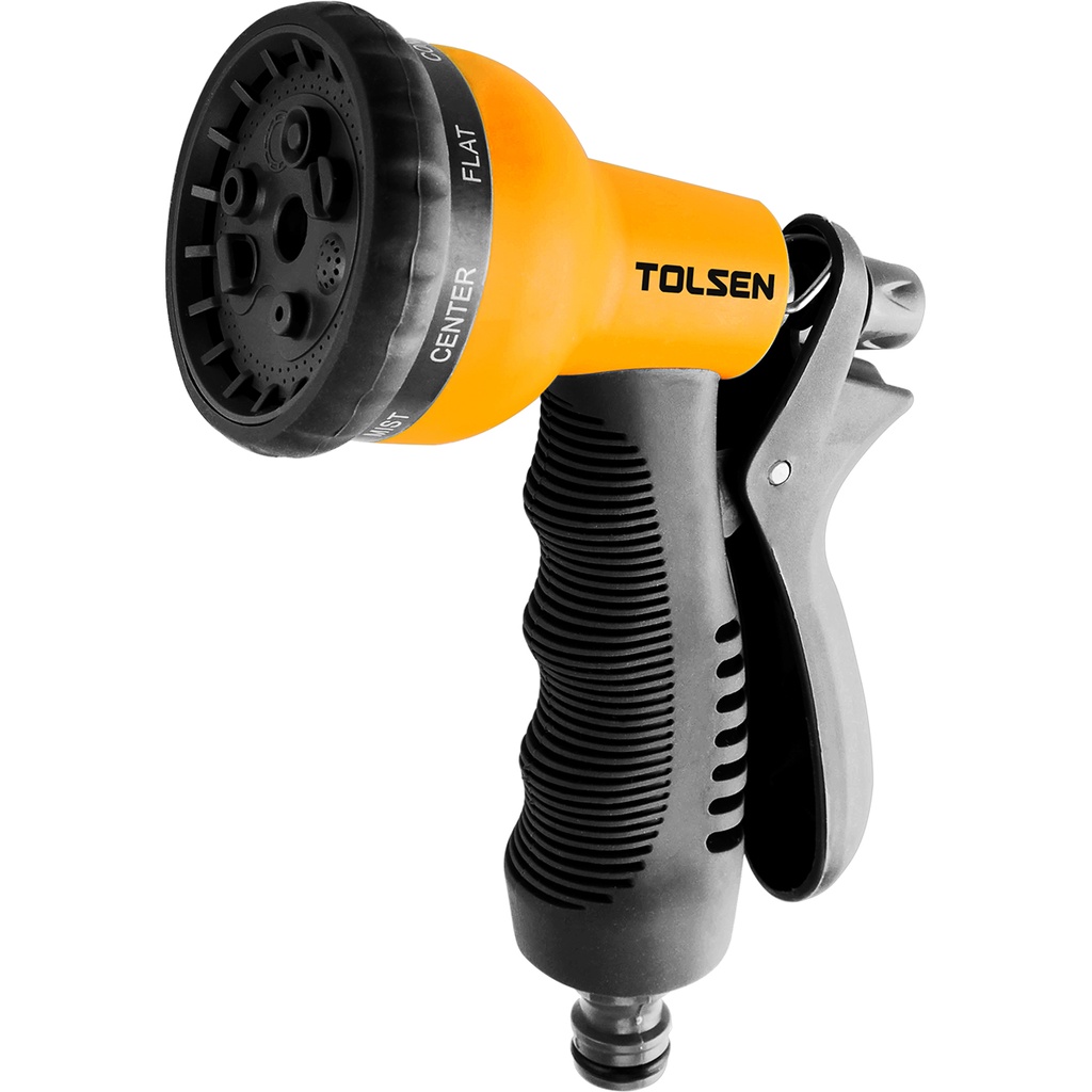 BOQUILLA MANGUERA DE 8 SALIDAS - CUERPO ABS CON AGARRE COMODO TPR REF. 57100 MARCA TOLSEN