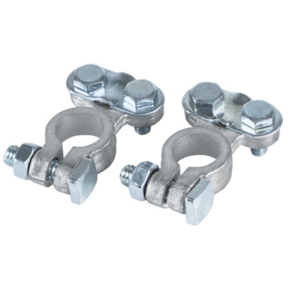 BORNE PARA BATERIA 100% PLOMO 17-18 MM 2 PIEZAS MOD. TEBA-2 REF. 23041 MARCA PRETUL