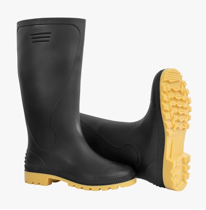 BOTA DE GOMA / PVC BELLOTA CAÑA LARGA SIN PUNTERA SMART COLOR NEGRO REF. WPB10541N TALLA-41 (PAR)