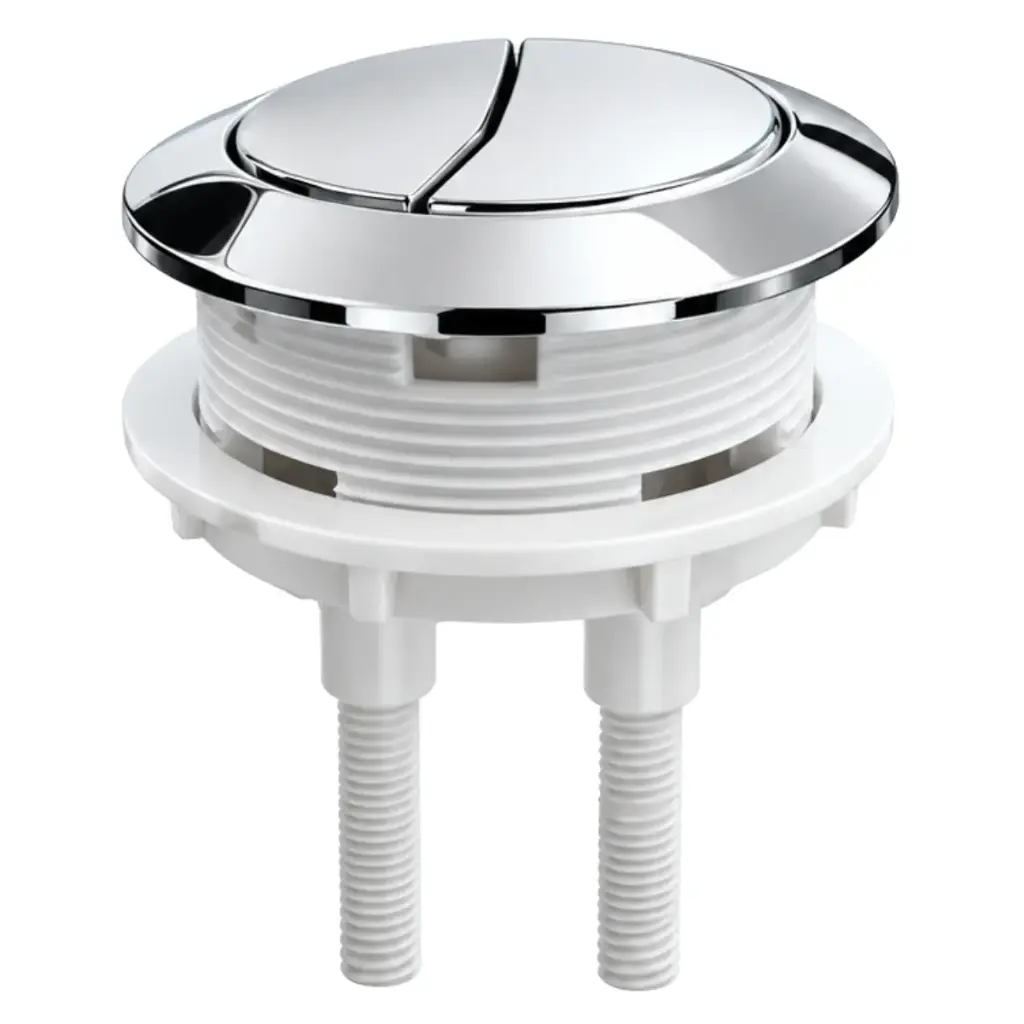 BOTON PUSH BUTTON PARA WC ONE PIECE TANQUE BAJO SERIE MARBELLA BLANCO REF. PUSH-WCONEP MARCA BM