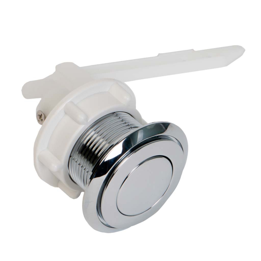 BOTON PARA TANQUE CROMADA DESCARGA SENCILLA 38-48MM REF. 800FS-3848 / 023988 / BOT-701 FLUIDMASTER
