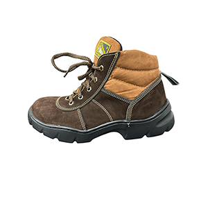 BOTA DE SEGURIDAD TALLA 37 SUELA POLIURET. C/PUNT. PIEL NOBUCK DAMA COLOR MIEL REF. 1007/BD ORUGA