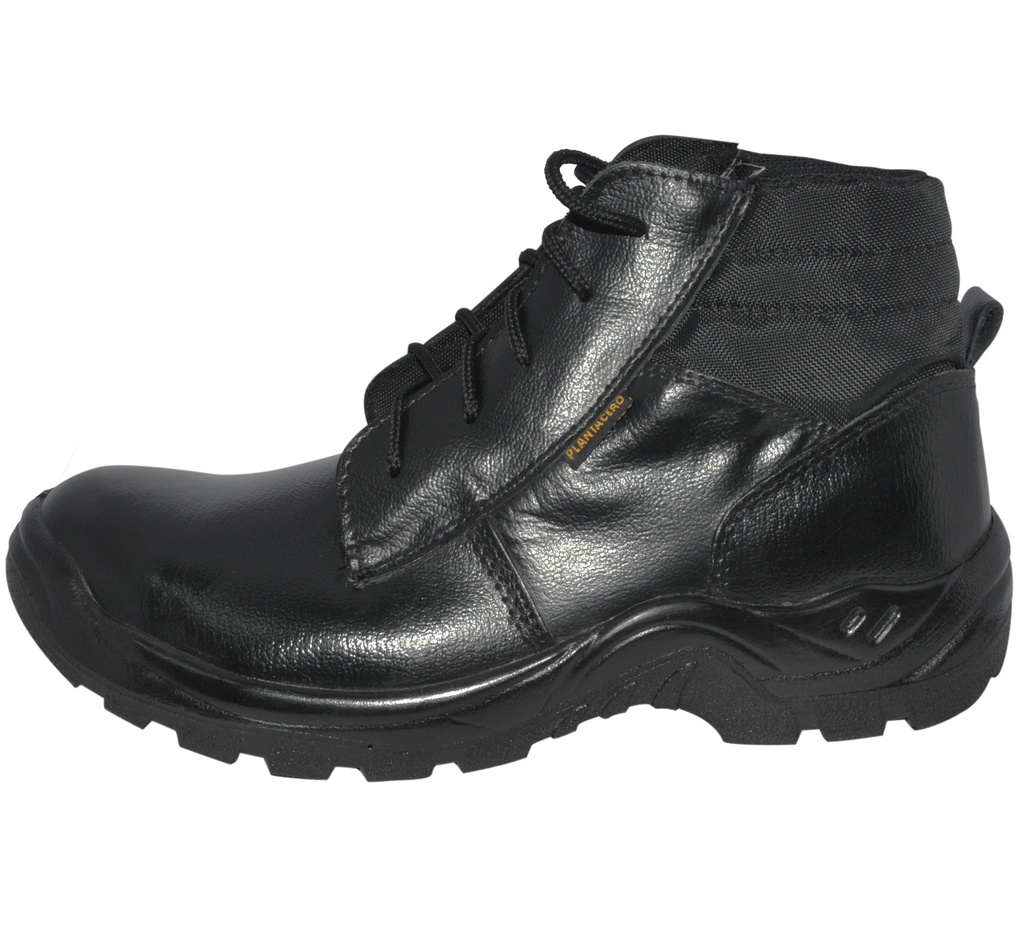 BOTA DE SEGURIDAD TALLA 40 DE NAPA NEGRO SUELA T.P.U CON PUNTERA REF. M151-T40 MARCA SEABOOTS