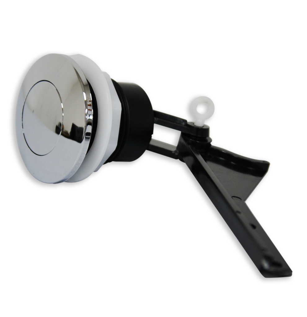 PUSH BUTTON LATERAL / BOTON CORTO CROMADO P/ HERR. WC RIMINI / SITGE REF.SPA033643061BO VENCERAMICA