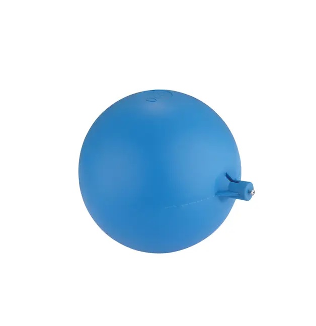 BOYA FLOTANTE DE PLASTICO AZUL PARA TANQUE DE AGUA 20CM 1 1/2" - 2" REF. GRI-0610 MARCA BELT-G