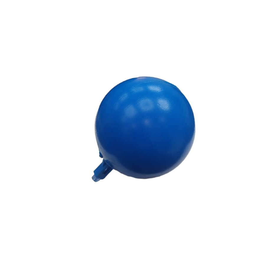 BOYA FLOTANTE DE PLASTICO AZUL PARA TANQUE DE AGUA 1/2" - 3/4" REF. GRI-047-04-B-PLA MARCA GRINACA