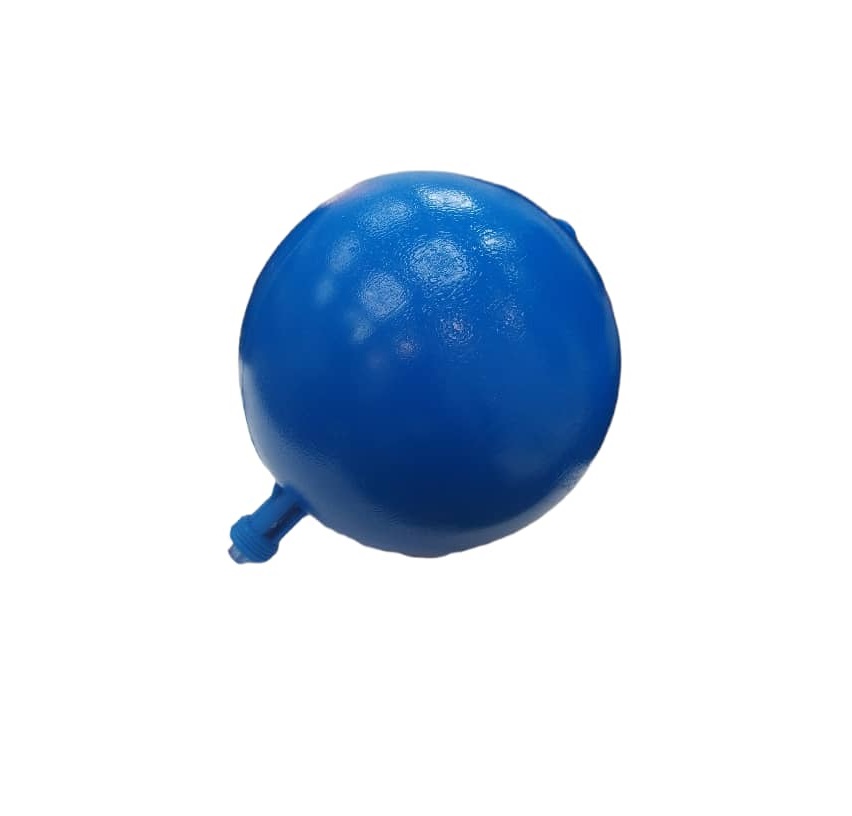 BOYA FLOTANTE DE PLASTICO AZUL PARA TANQUE DE AGUA 3/4" - 1" REF. 047-06-B-PLA MARCA GRINACA