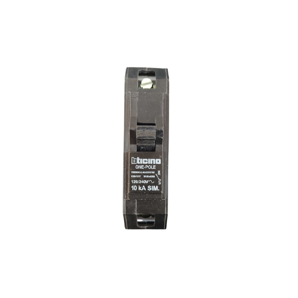 BREAKER SUPERFICIAL 1 X 50 A REF. TV1050N MARCA BTICINO